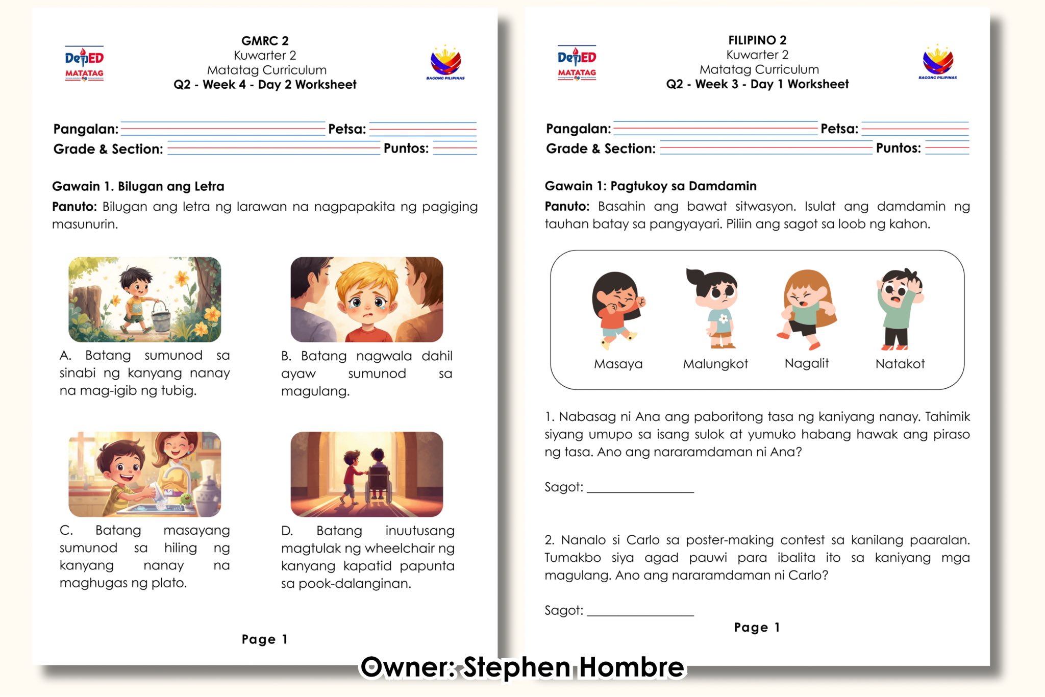 Deped Matatag Grade 2 Complete Files | GRADE 2 | Quarter 2 - Daily ...