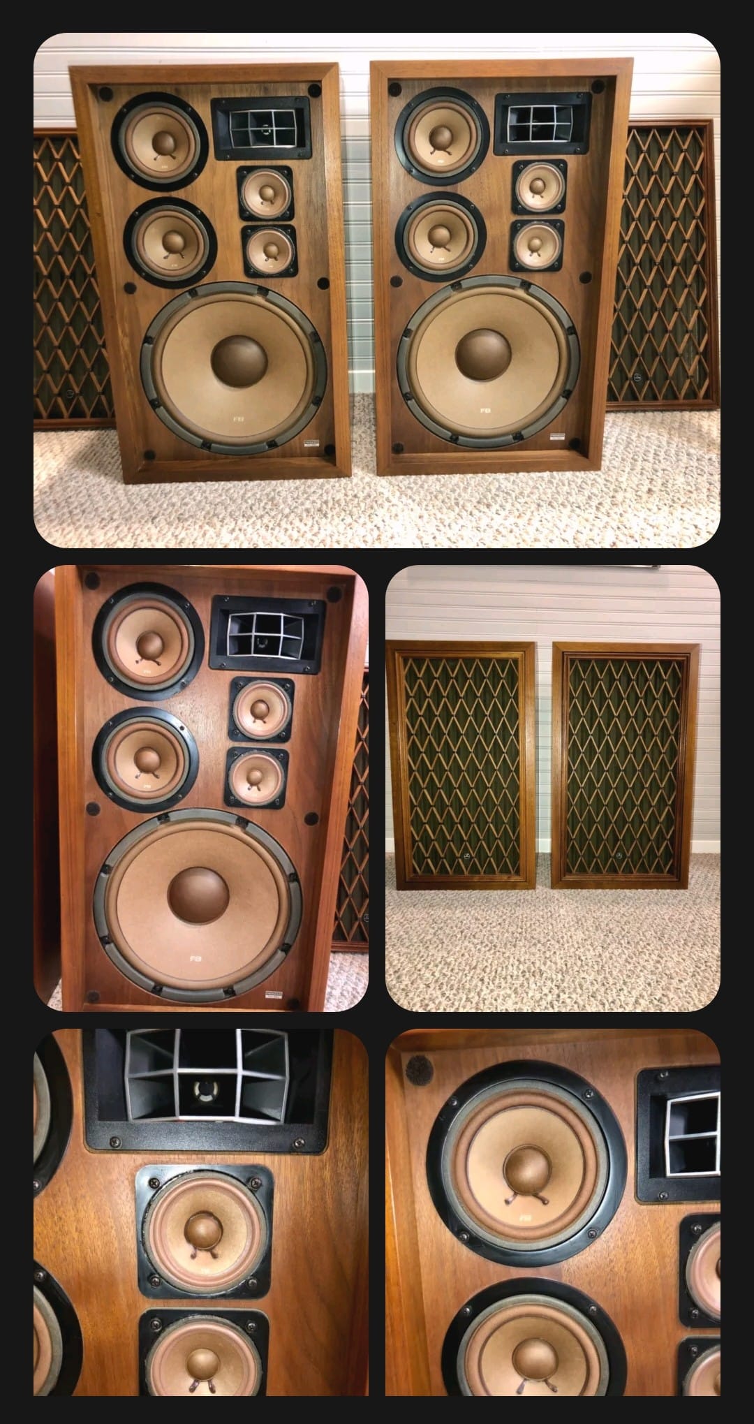 Pioneer CS-T88 Bookshelves Speakers