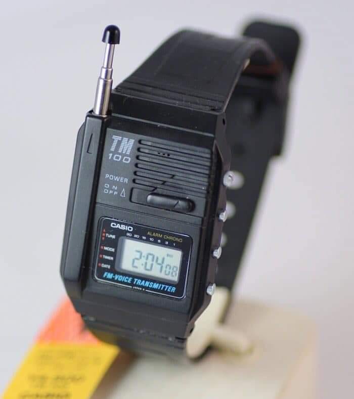 Casio TM-100 Transmitter Watch Manufactured in 1987. You could use