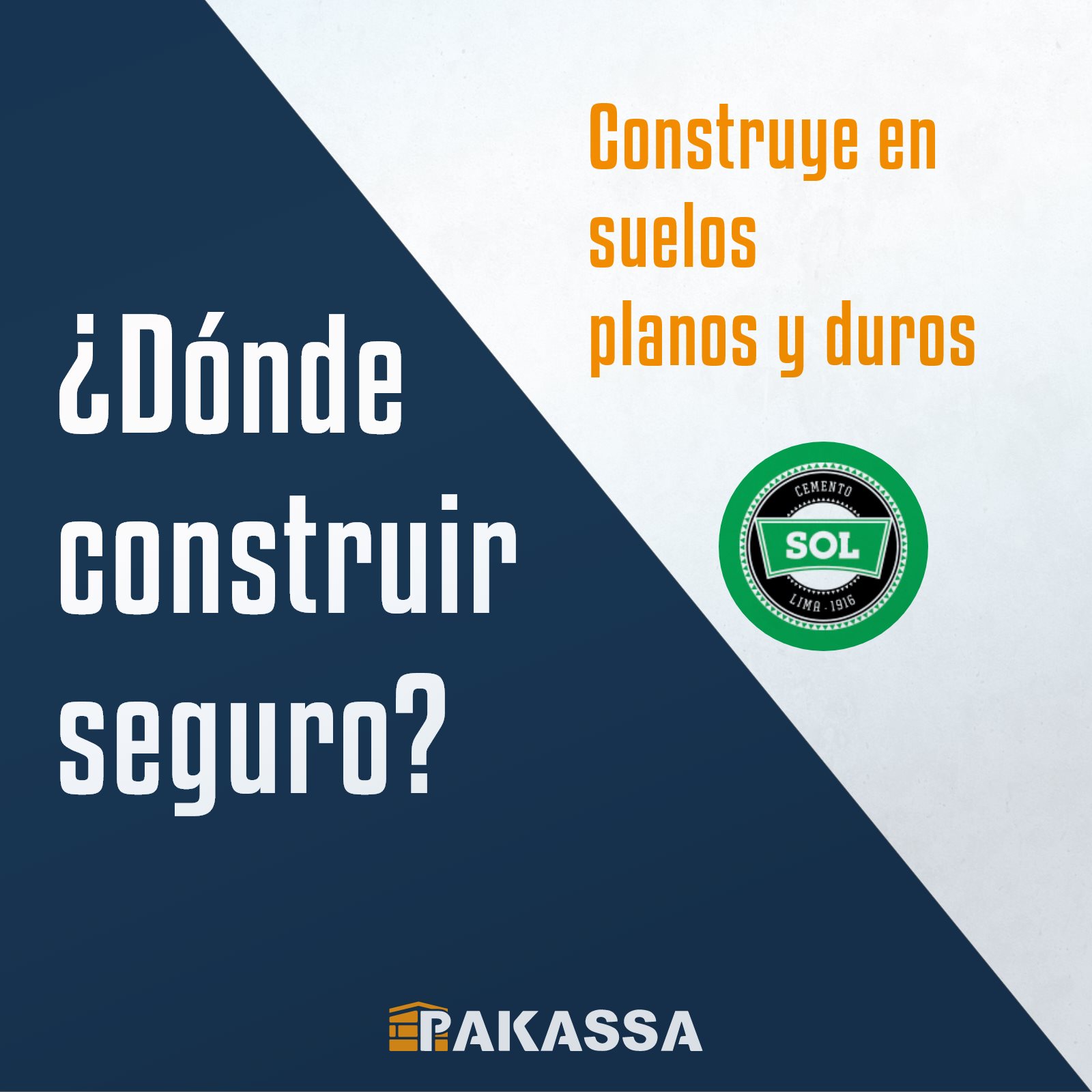 PAKASSA SRL - Recuerda que, si deseas una construcción segura, es ...