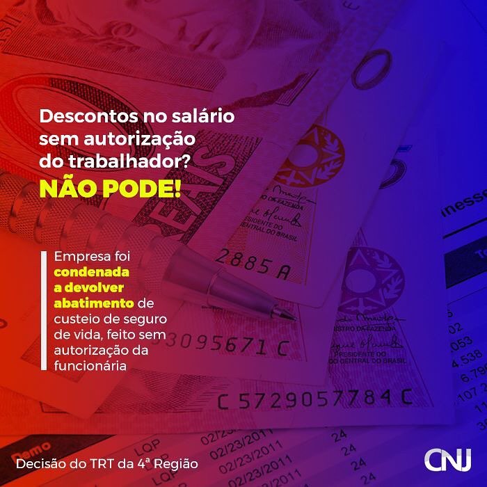 Rocha - 💸O SALÁRIO É MEU! 🙅‍♀ Mesmo sendo em benefício do trabalhador ...