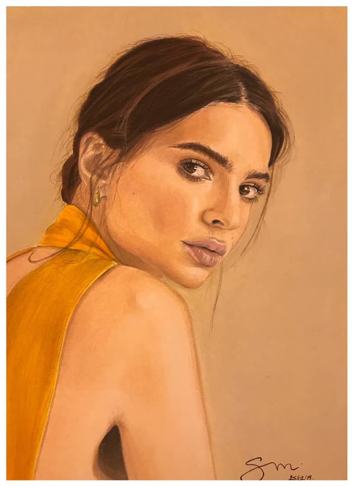 “La pulpeuse” 🍑 Emily Ratajkowski... - Stephanie Mossion Art | Facebook