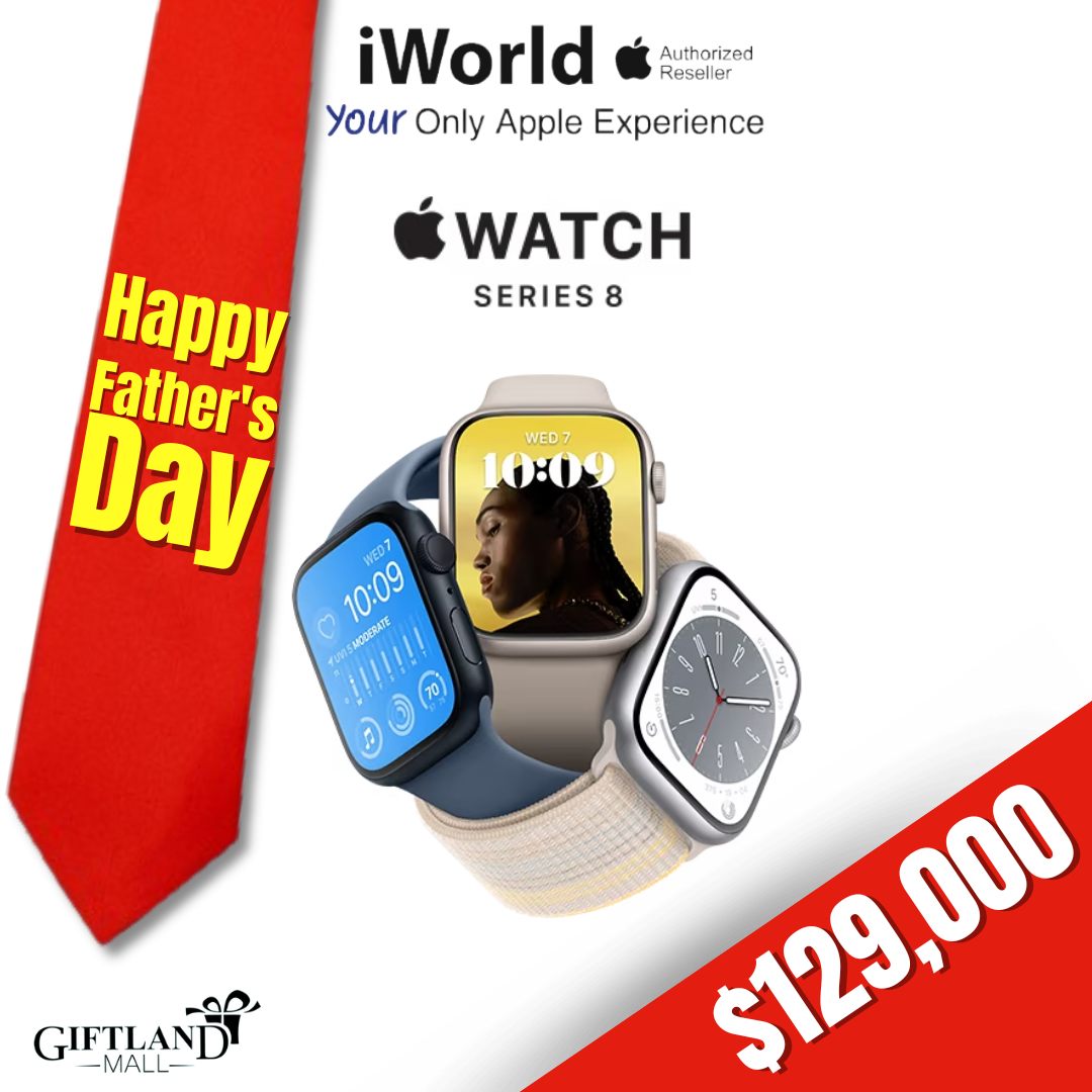 iWorld - Treat Dad with the Apple Watch Series 8 this Father’s Day! Now ...
