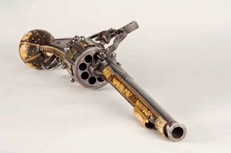 The oldest revolver in the world might be produced as early as