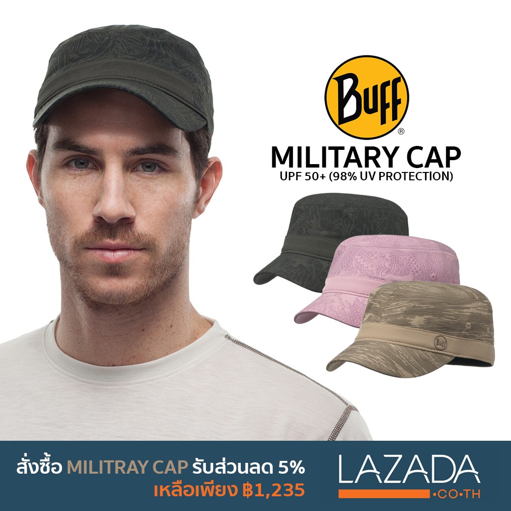 BUFF - Buff Military Cap หรือหมวกสไตล์ทหารคลาสสิค... | Facebook