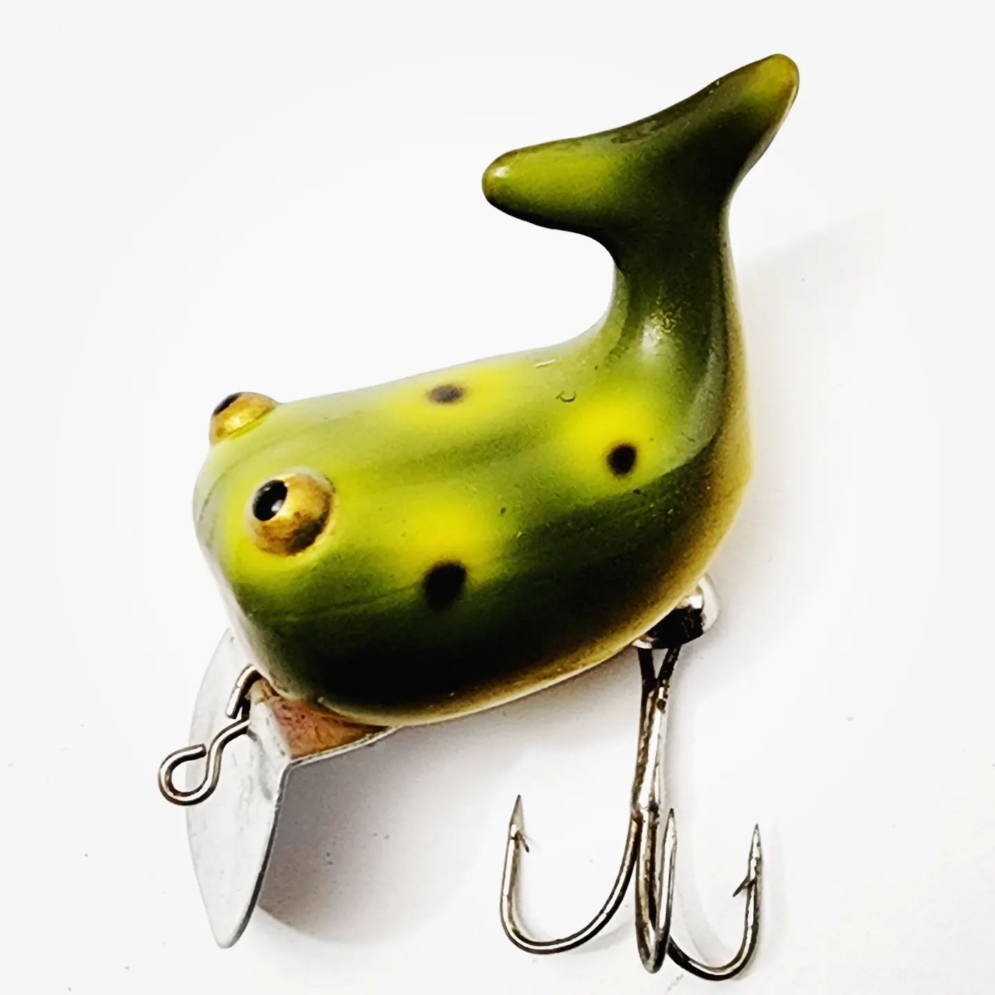 James Heddon's original topwater plug lure for black bass