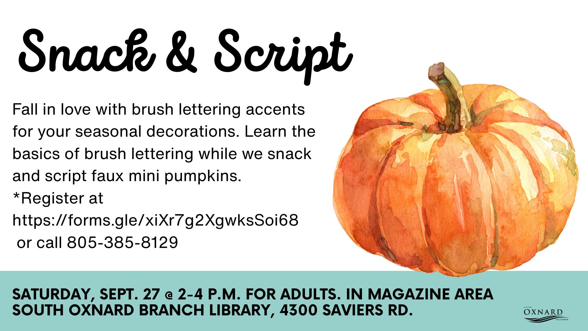 Snack & Script
