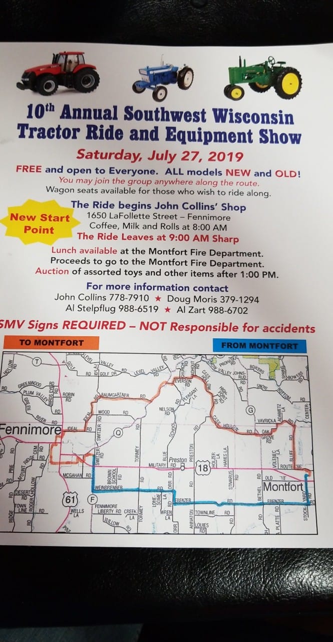 Southwest Wisconsin Tractor Ride