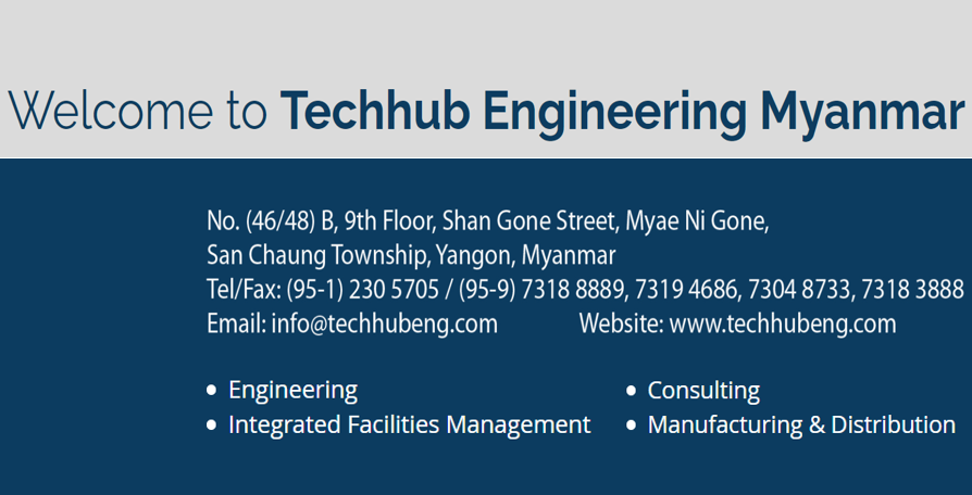 Techhub Engineering Co.,Ltd. | Yangon