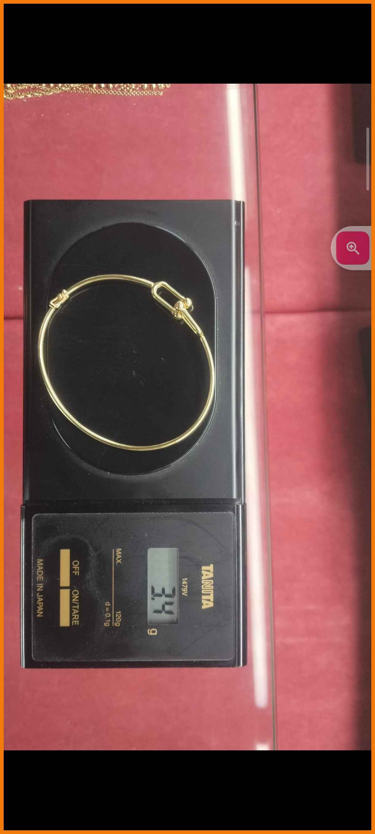 18k tiffan bangle small to med or 16 to17 inches - Bracelets - Malabon ...