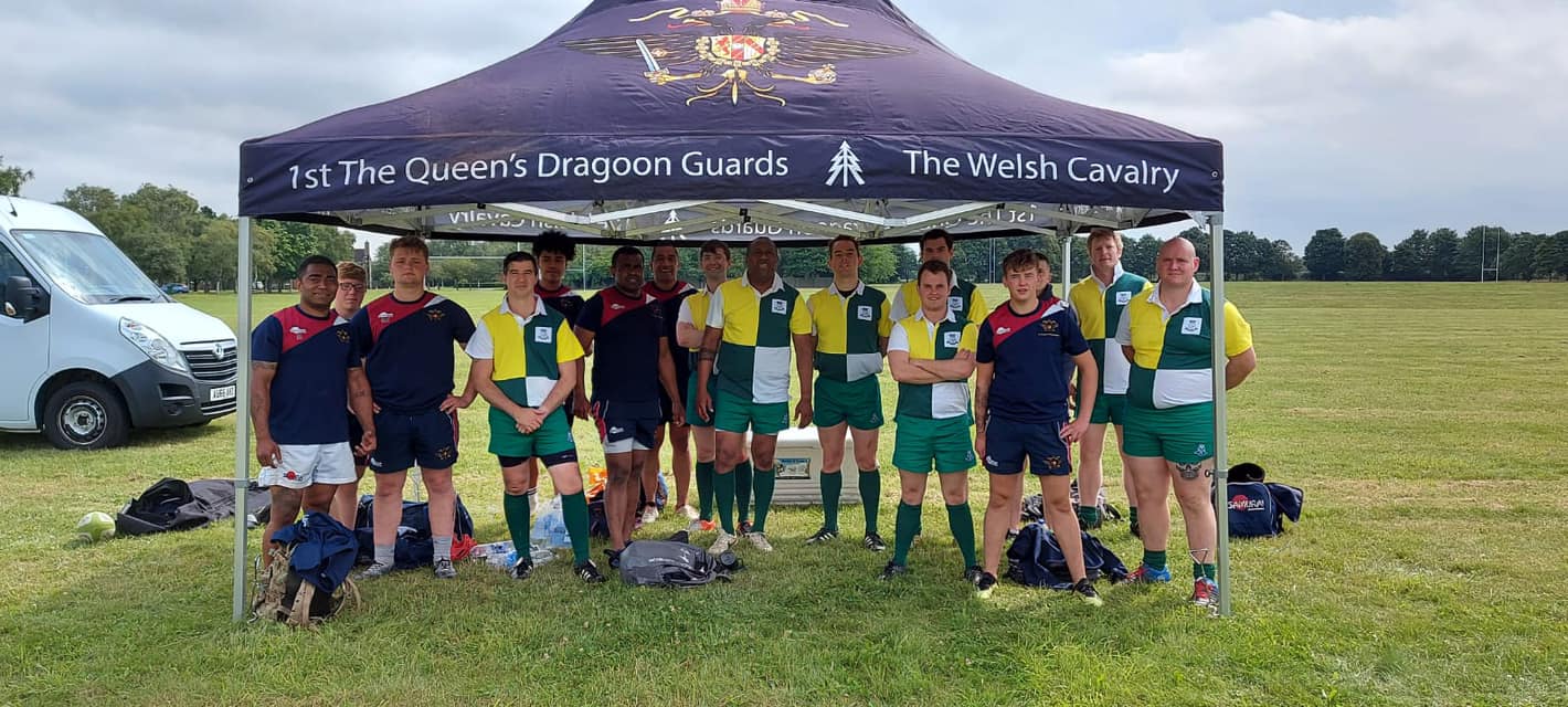 Our Rugby 7s team are... - 1st The Queen's Dragoon Guards