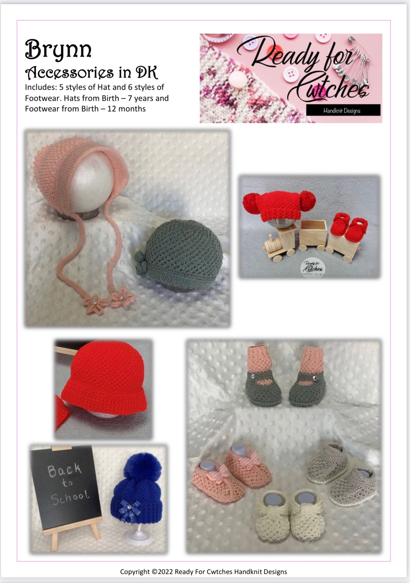 All the accessories... - Ready For Cwtches Handknit Designs