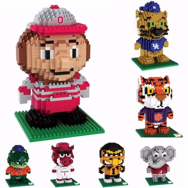 Back In Stock! Get Your Officially Licensed NCAA 3D BRXLZ Mascot