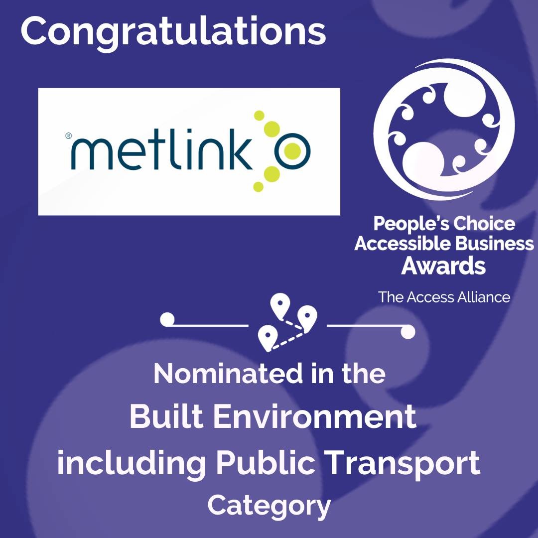 Congratulations Metlink !... - Access Matters Aotearoa