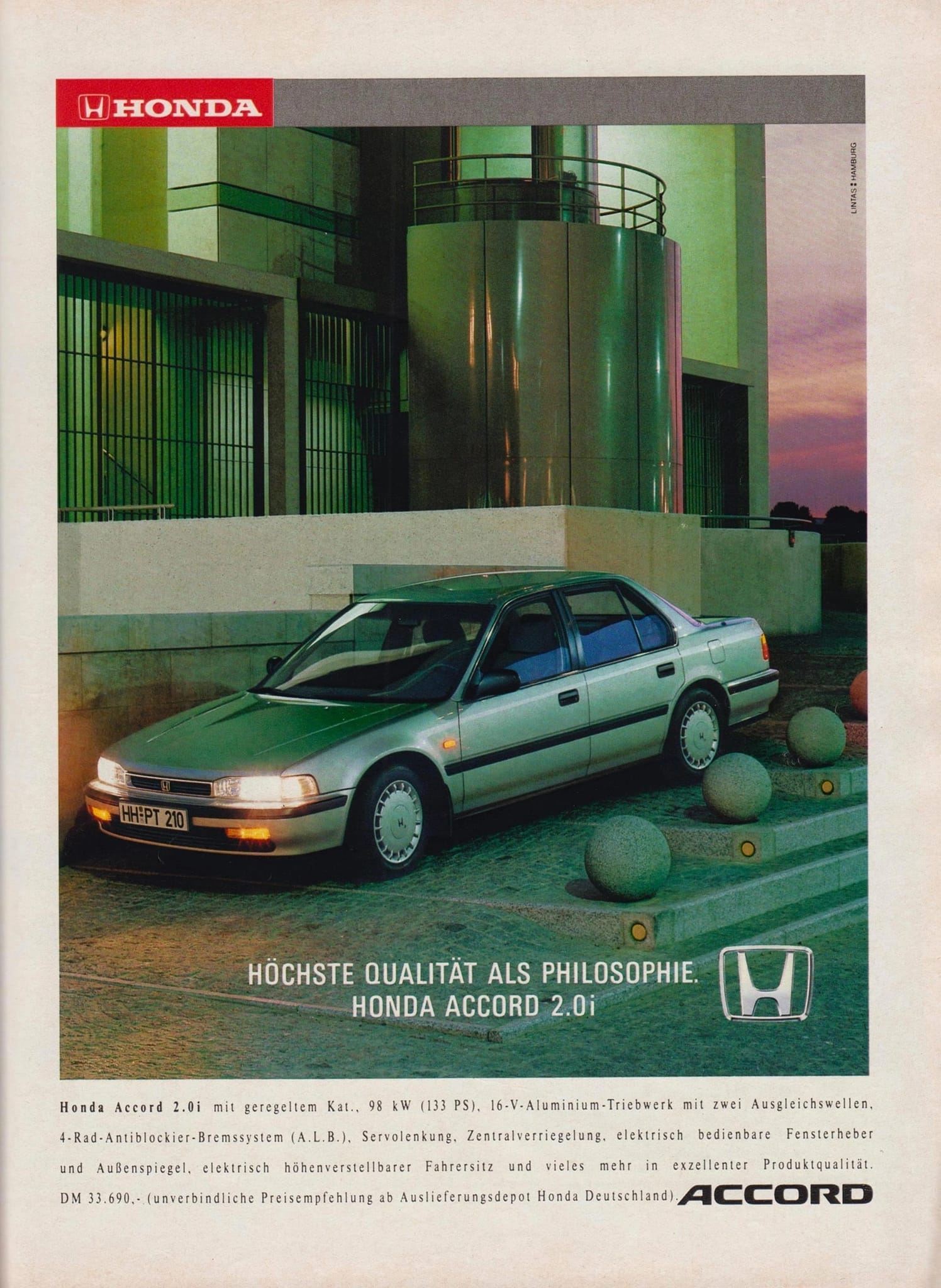 19. 1978 Honda Accord Brochure. Netherlands.