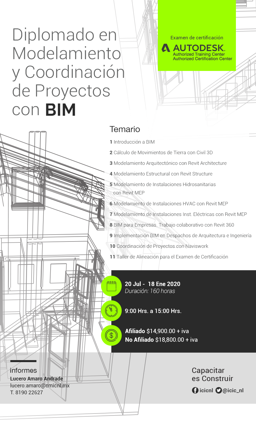CMIC - Diplomado en Modelamiento y Coordinación de Proyectos con BIM ...