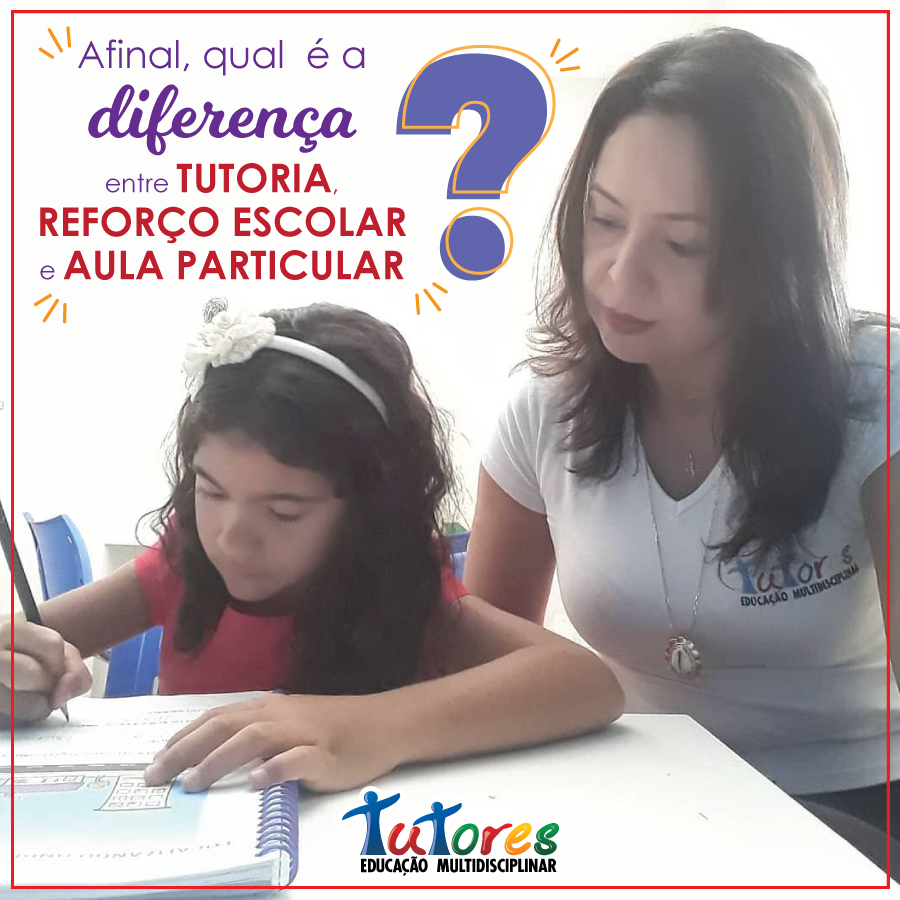 Tutores Brasil - 👩🏫 Afinal, qual é a diferença entre... | Facebook