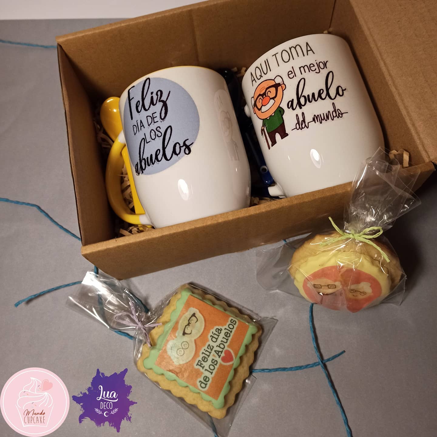 Regalos Para Abuela Y Abuelo, 2 Cucharas De Café, Cucharas De Acero 