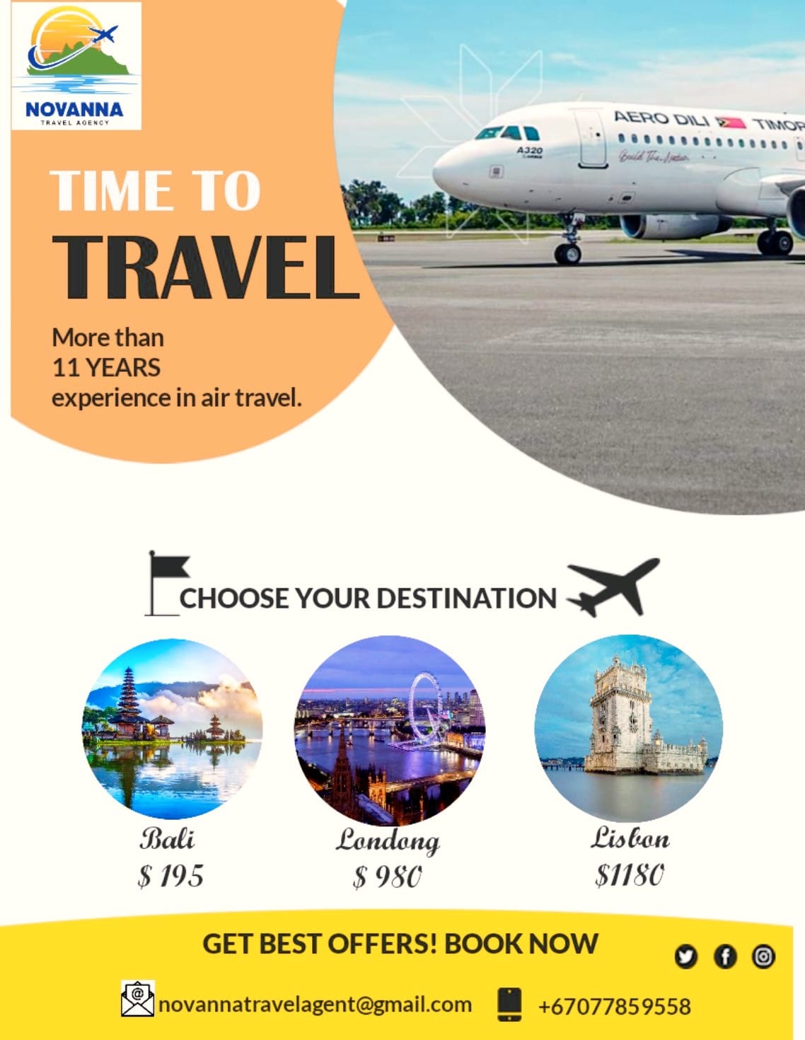 Novanna Travel Agency | Dili Timor-Leste