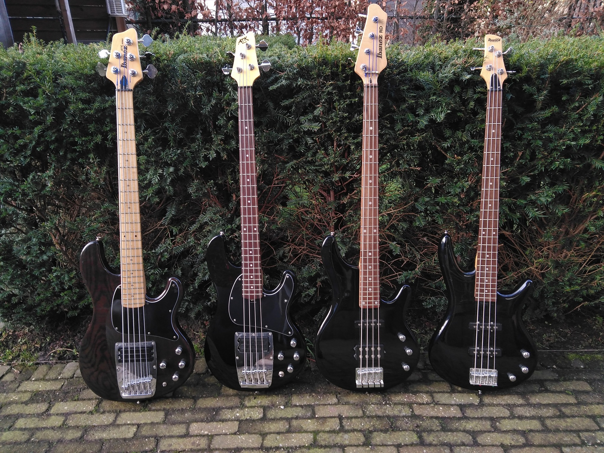 Last public my my 1995 Ibanez ATK300 bass , still sounds huge !
