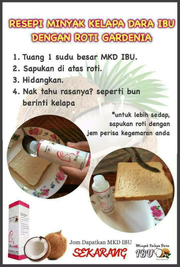 Minyak - Siapa kata Minyak Kelapa Dara Ibu tak sedap? Kami bantu anda ...