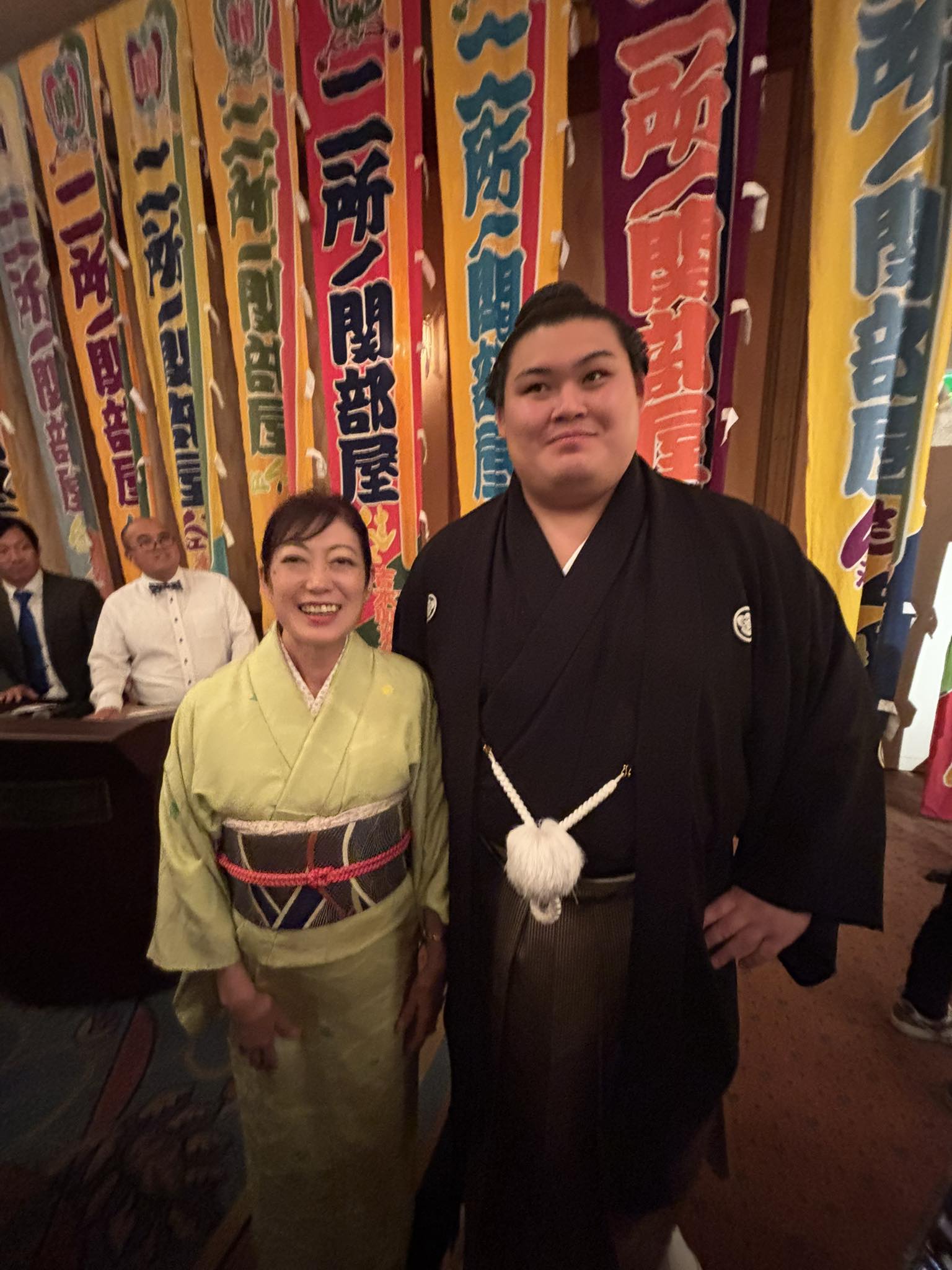 大の里明日も頑張って欲しいです? 日曜日、二所ノ関部屋の千龝楽祝賀 
