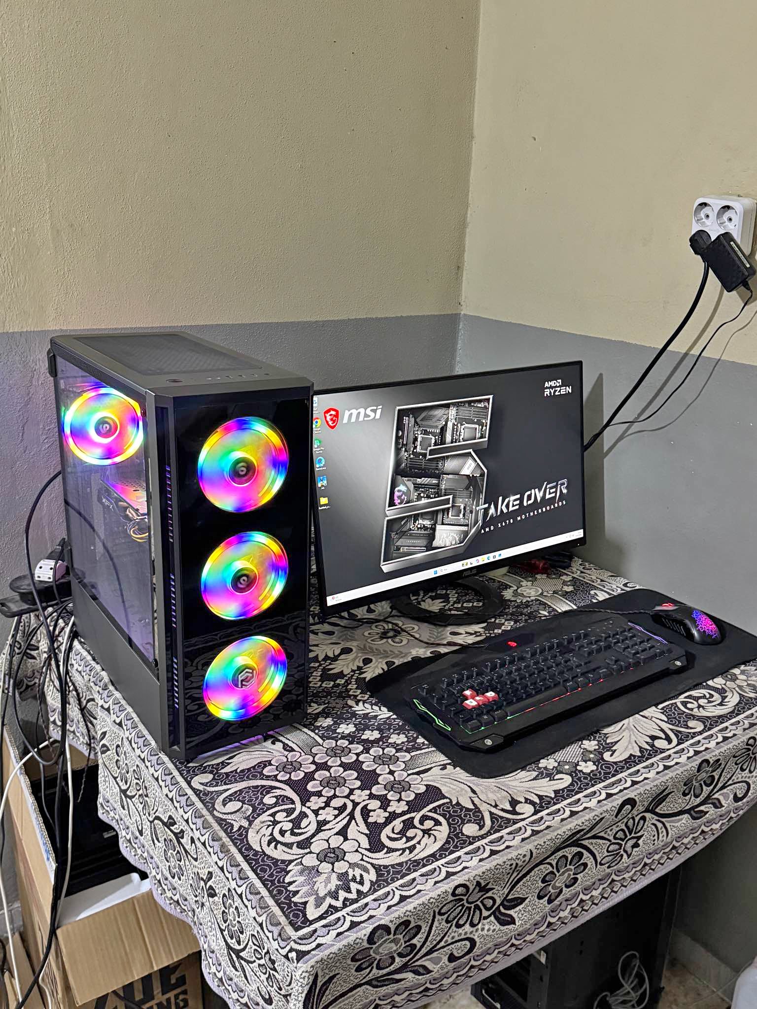 🚀 FULL SET İ7 GAMİNG PC + 144 HZ MONİTÖR 🚀 - Video Game Consoles ...