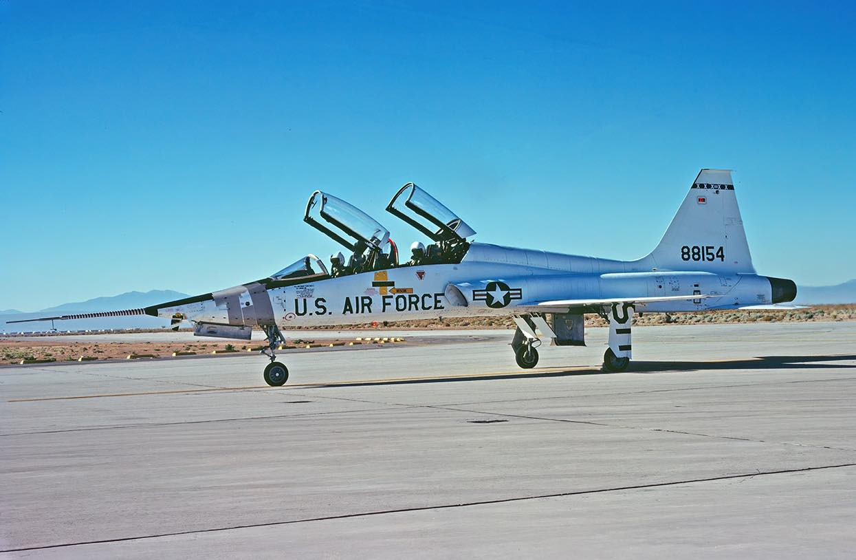 T-38a aircraft at Edwards AFB