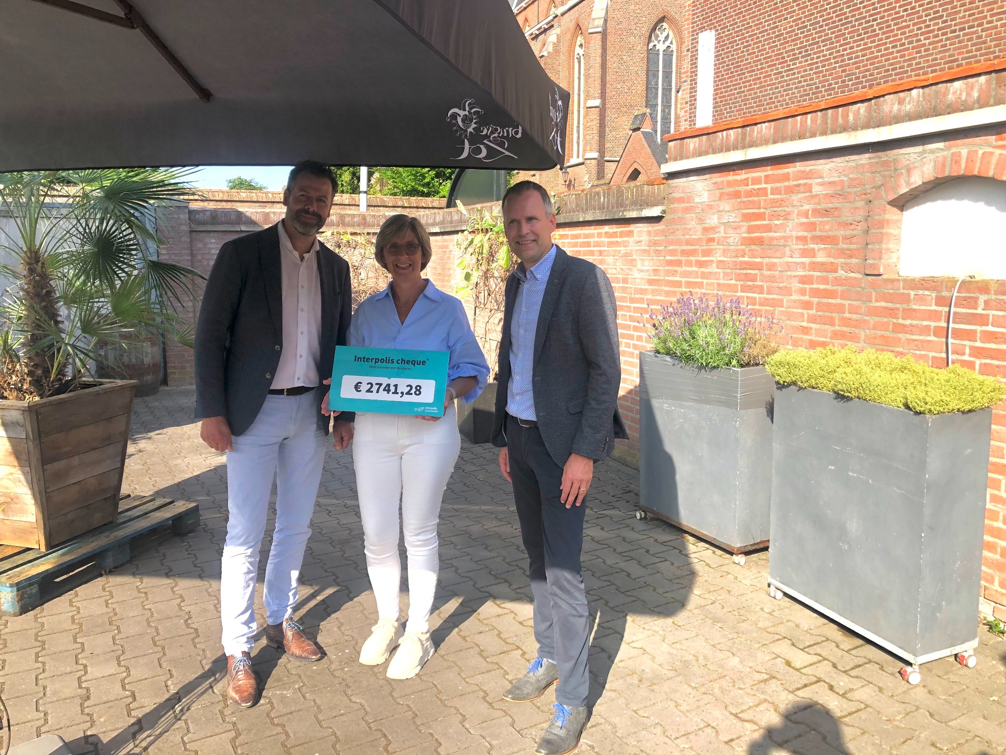 Parkmanagement Peelland - Uitreiking Interpolis cheque voor ...