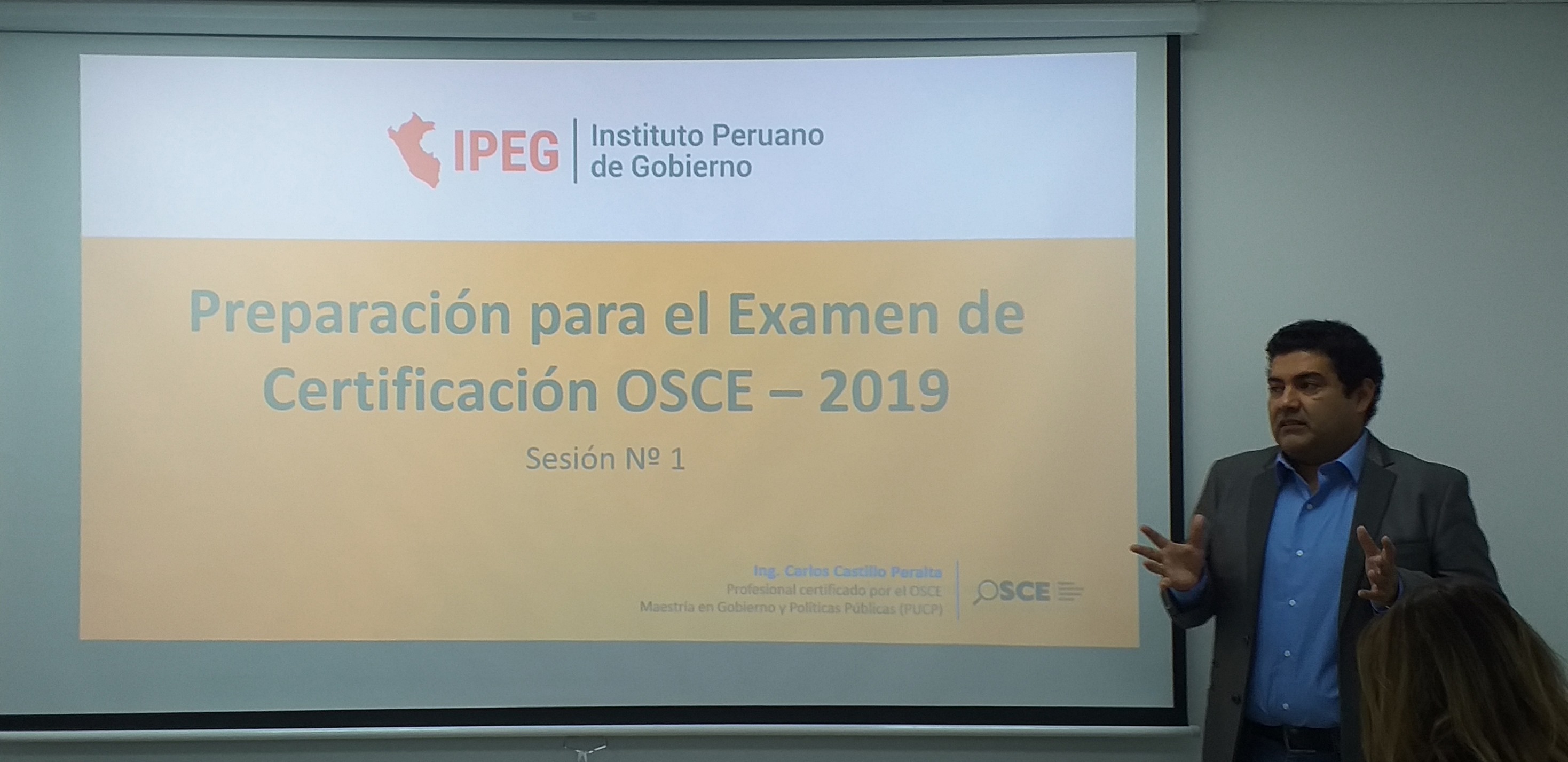 ⚠ 📌 Primera sesión... - Instituto Peruano de Gobierno - IPEG