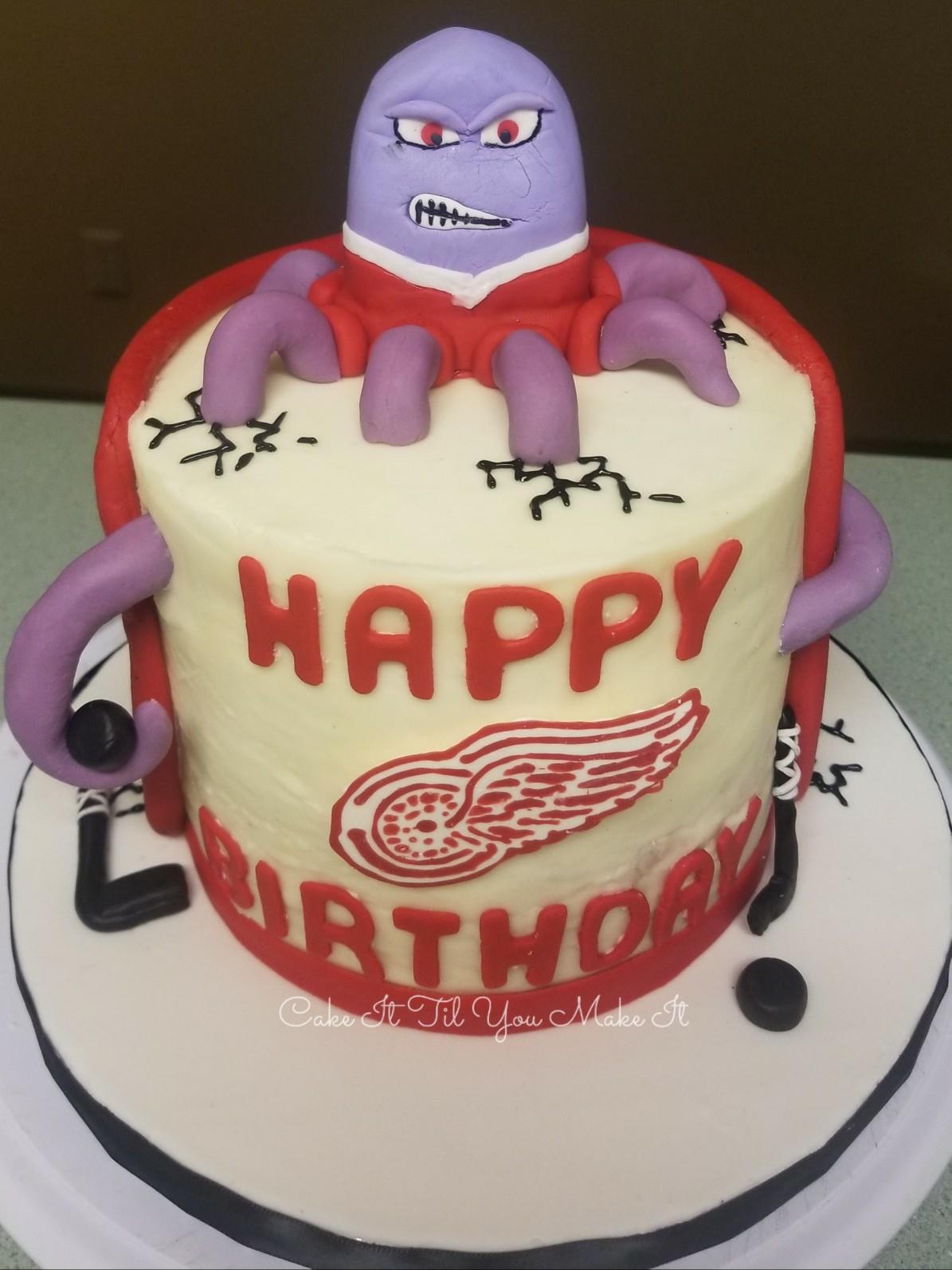 Happy Birthday Geoff!! Red... - Cake It Til You Make It