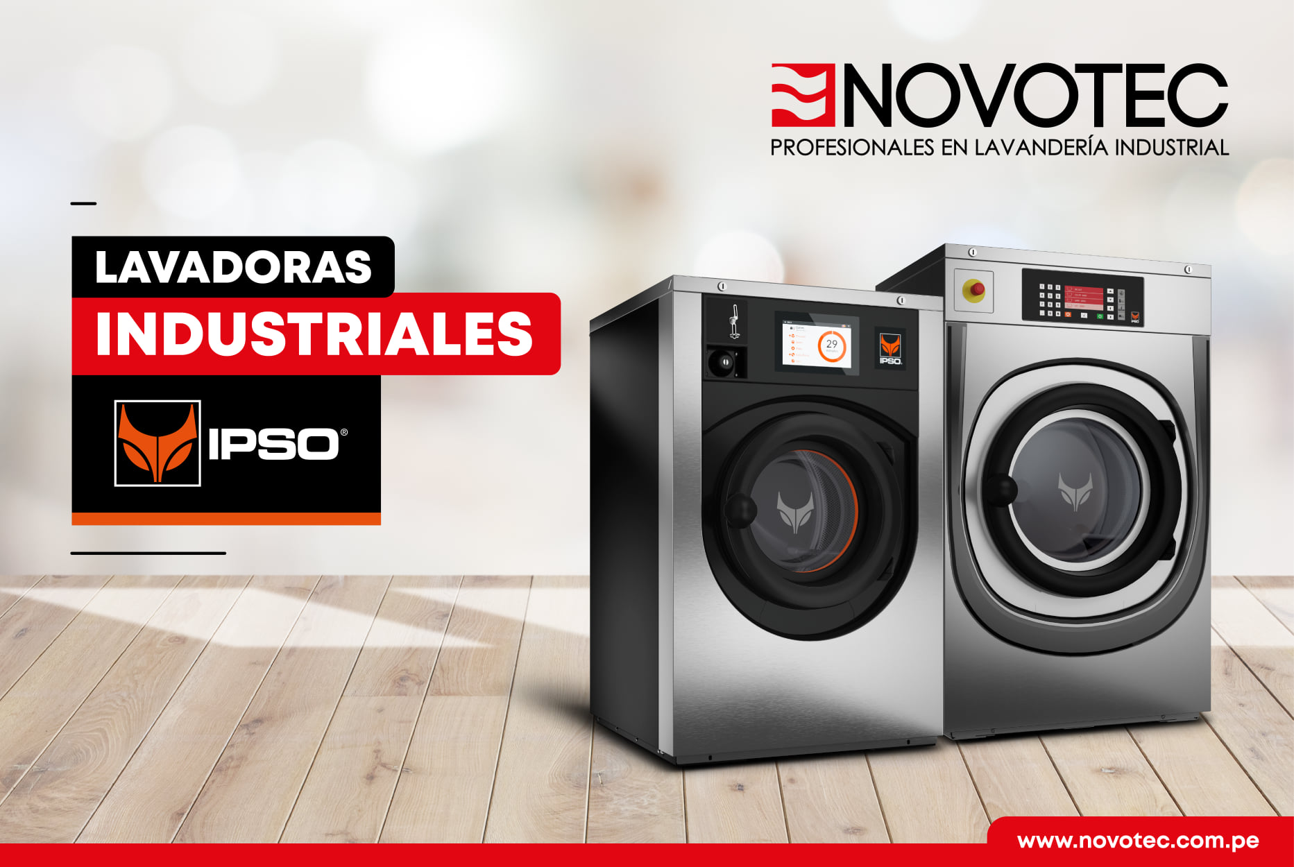 NOVOTEC - El mejor equipamiento para tu lavandería. Te...