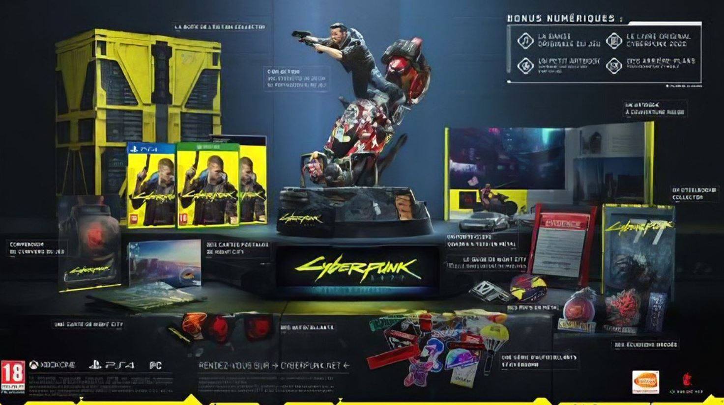 Cyberpunk 2077 5th Anniversary Collector's Set Comes With A Relic Chip