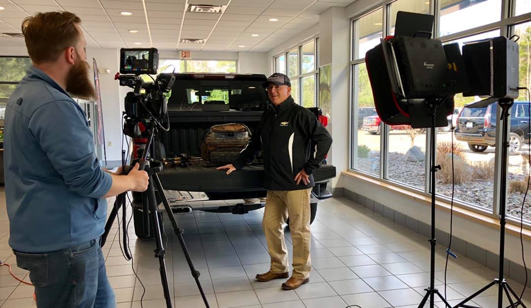 Filming a new 2019 Chevy... - Fishing with Joe Bucher | Facebook