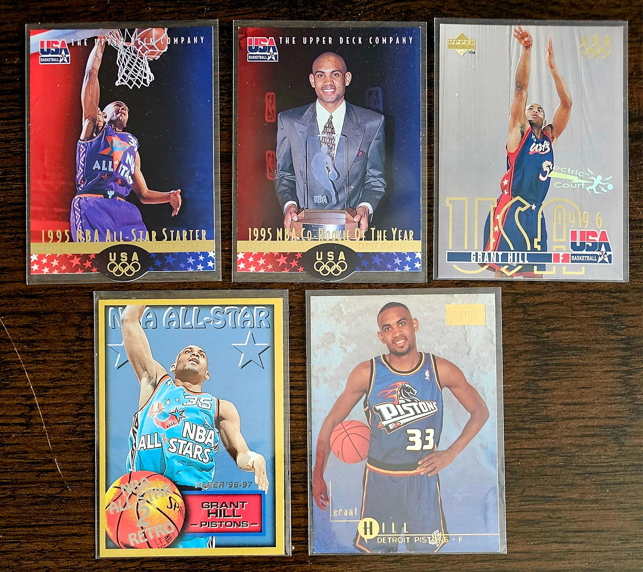 Grant Hill Sale! 1997-98 Skybox Z Force Rave Review - SOLD 1996-97 