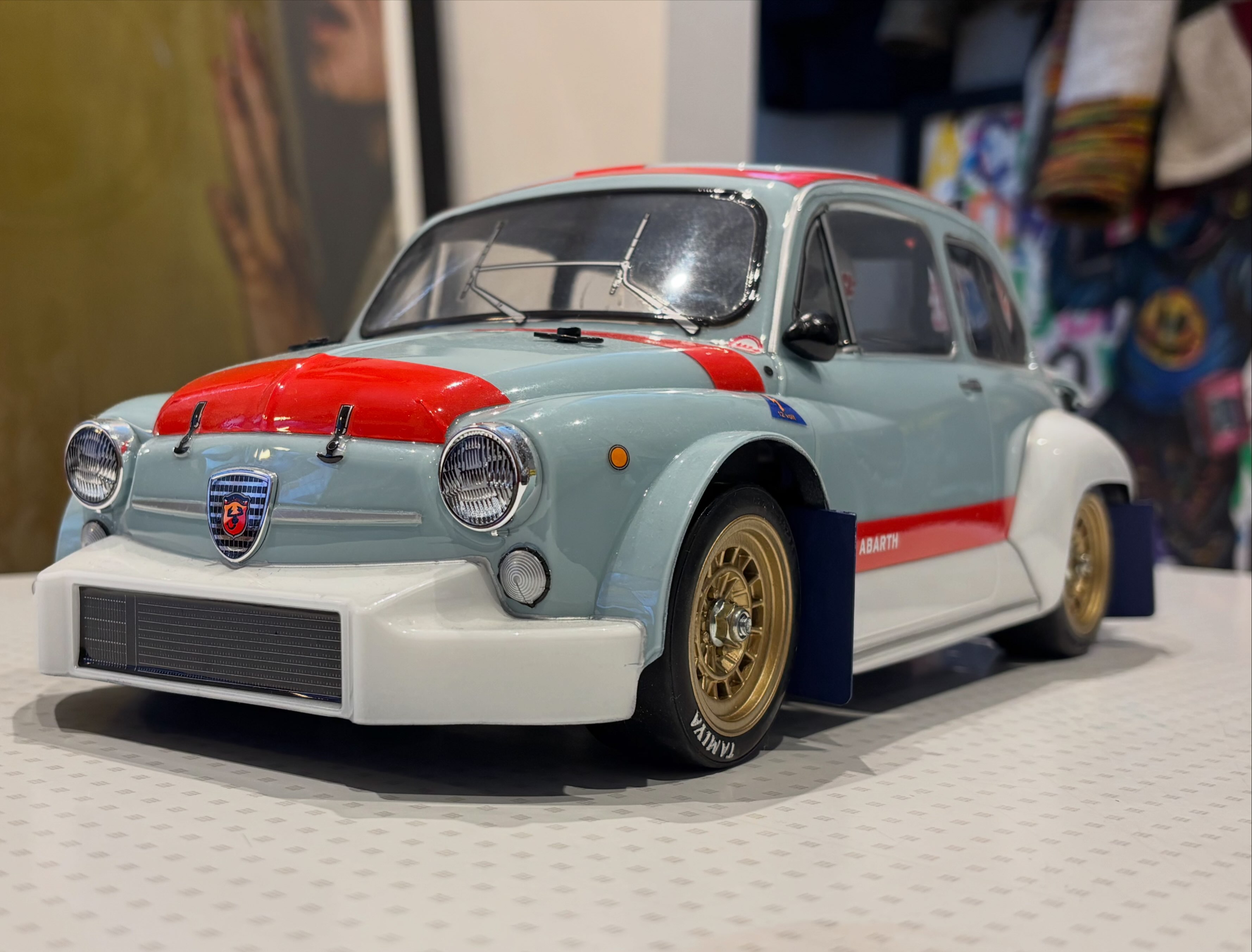 Tamiya Fiat Abarth Berlina Corsa kit 58158 review