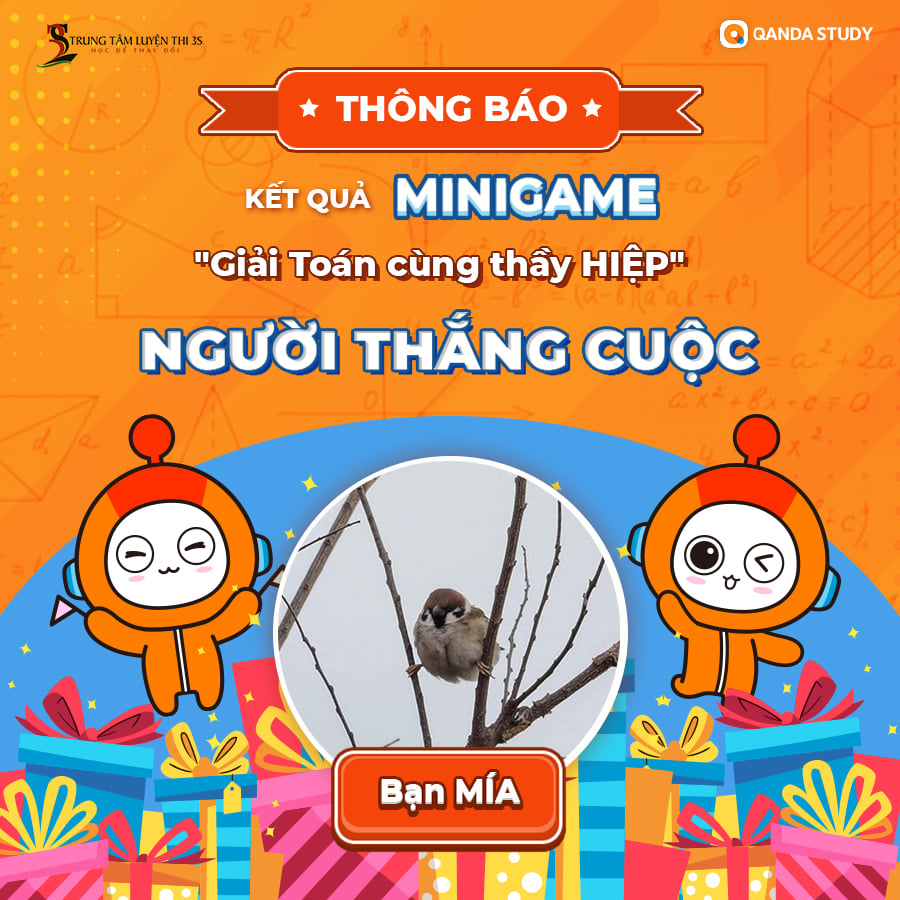 📢📢📢 MINIGAME... - Luyện thi trực tuyến QANDA STUDY | Facebook
