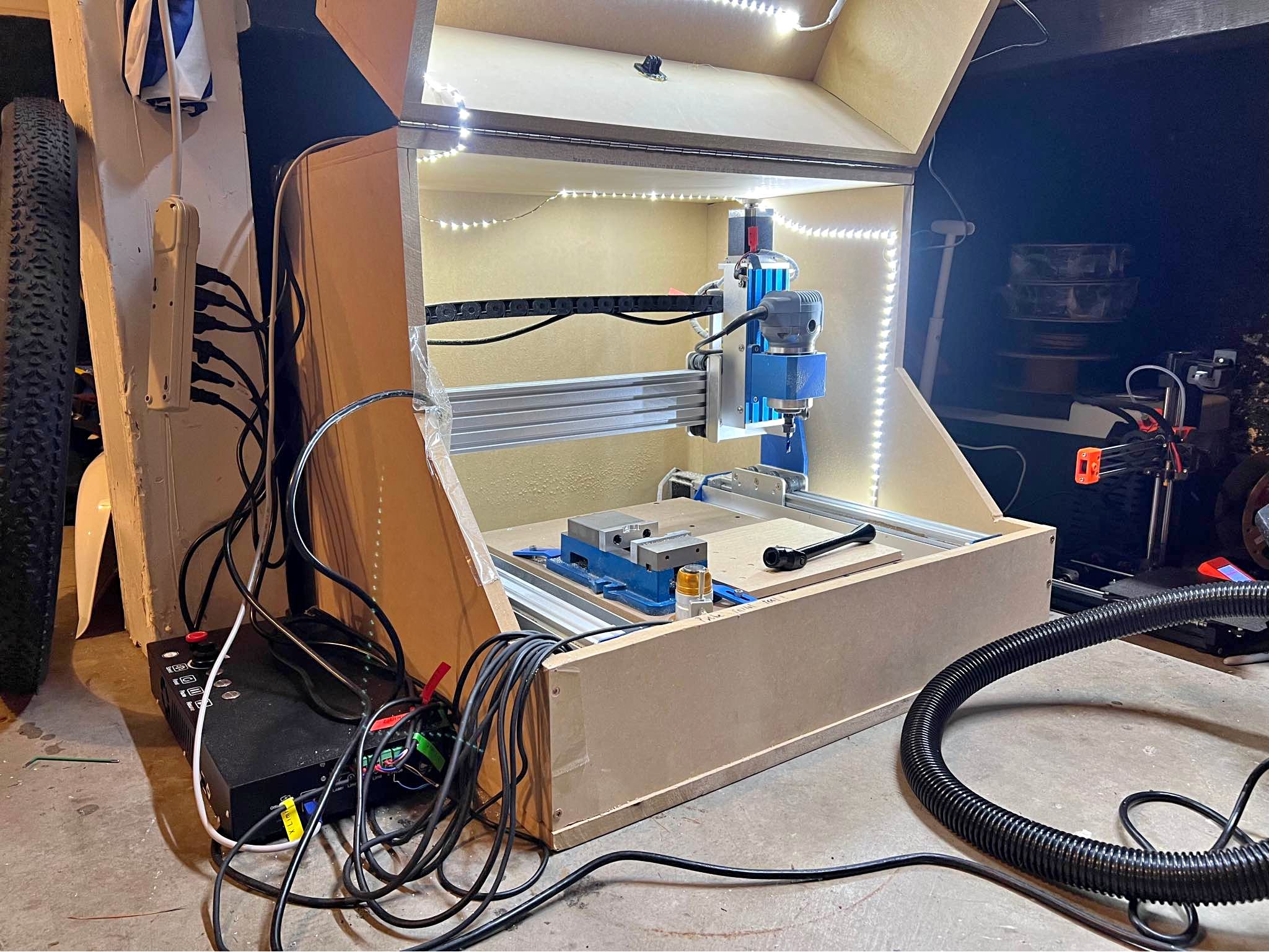 Highly upgraded PROVerXL 4030 CNC Router with carbide 3d spindle, tool ...