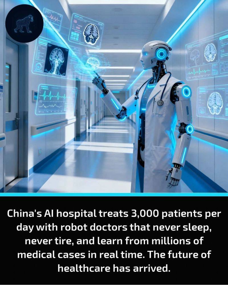 Terry - The world's first AI hospital just opened in China, and it's ...