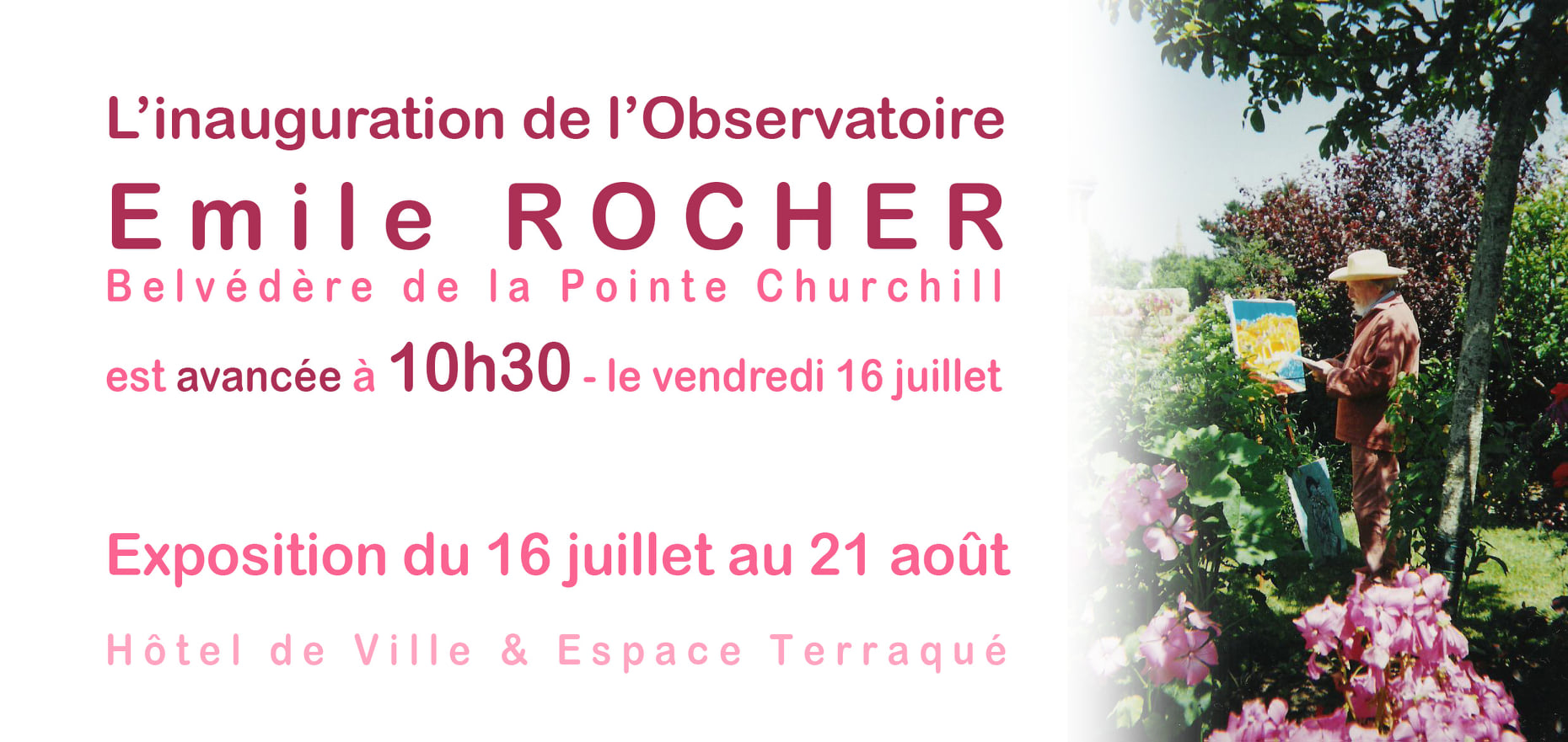 Ville de Carnac - L’inauguration de l’Observatoire Emile...