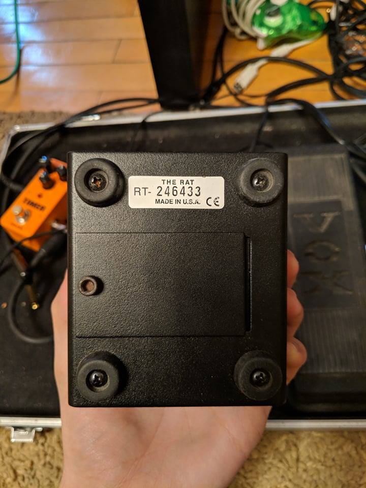 RAT connoiseurs help, the seller claims this pedal is from the