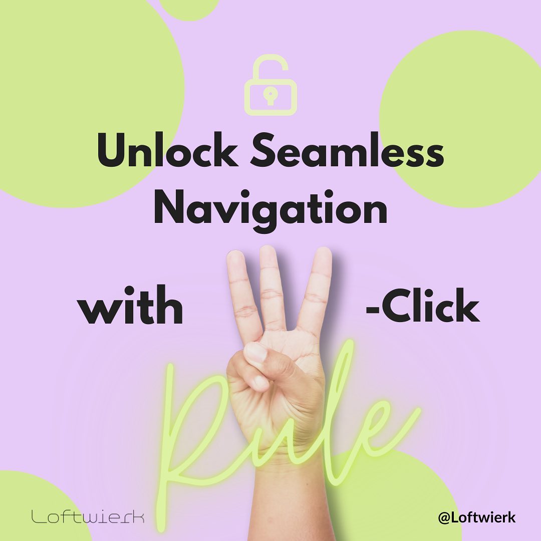 Loftwierk - 👉 Swipe left for a quick lesson in web design...