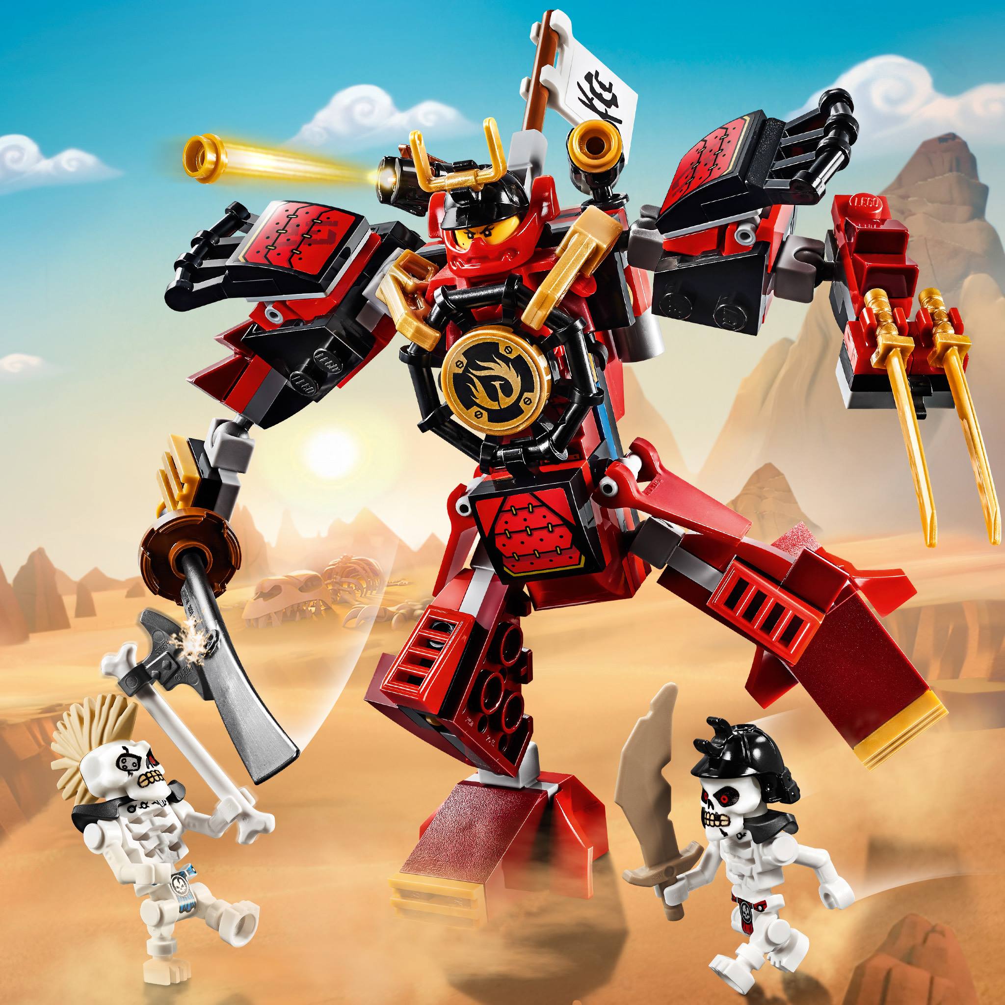 Enter and relive the exciting world of NINJAGO where ninjas train