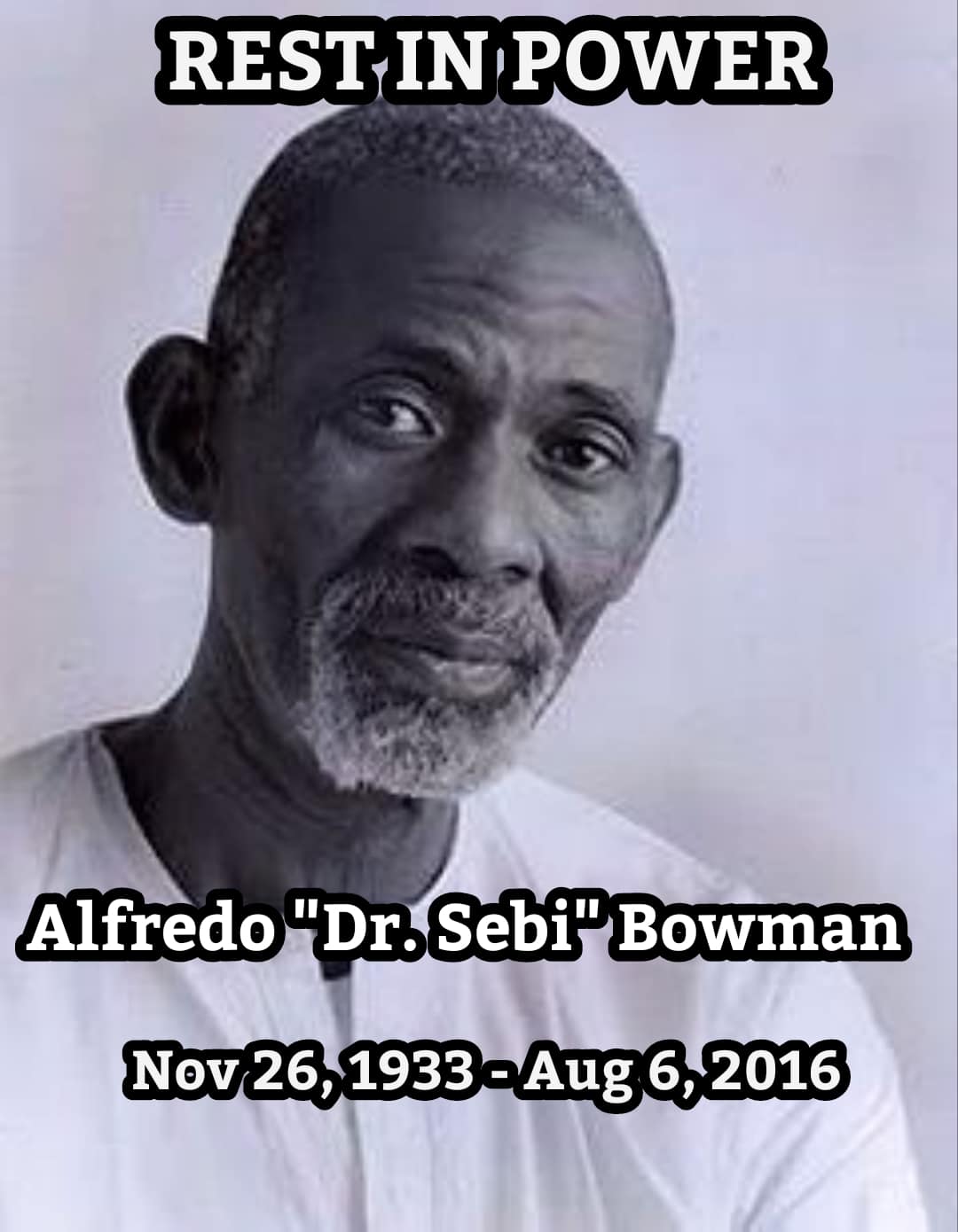Mrs Dr Sebi - Patsy Bowman