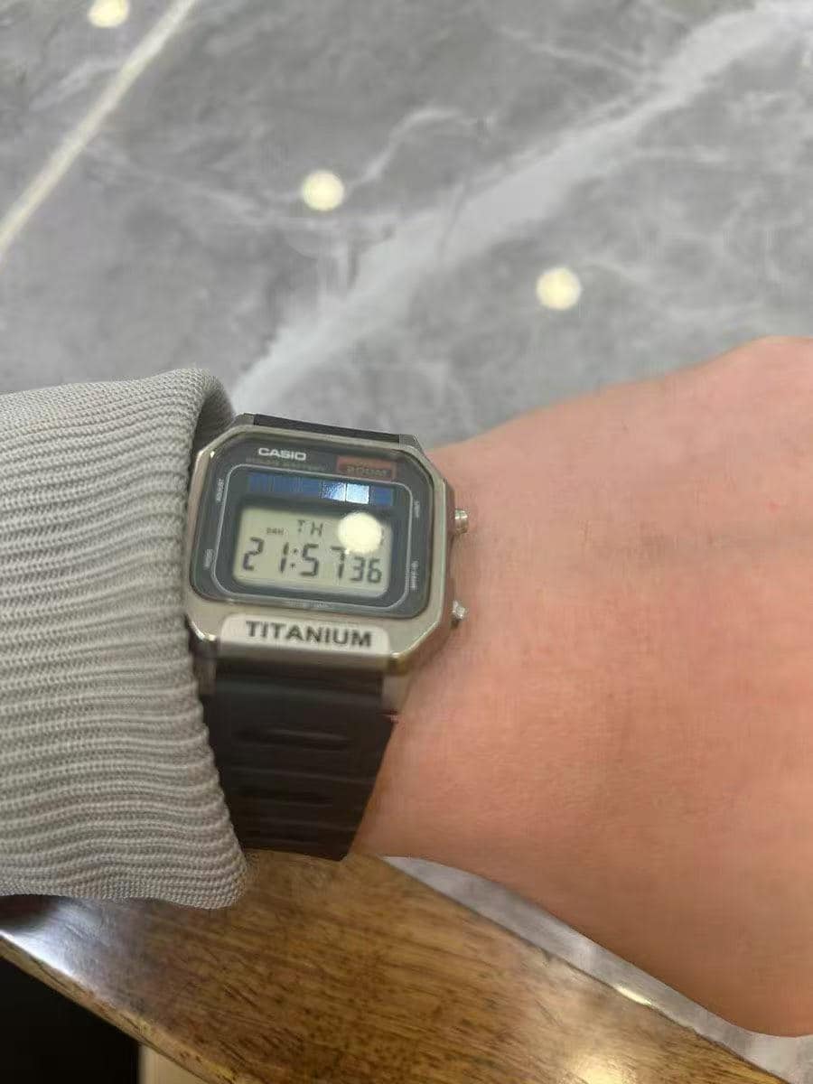 Casio W-31 module 593 Japan and China produced models