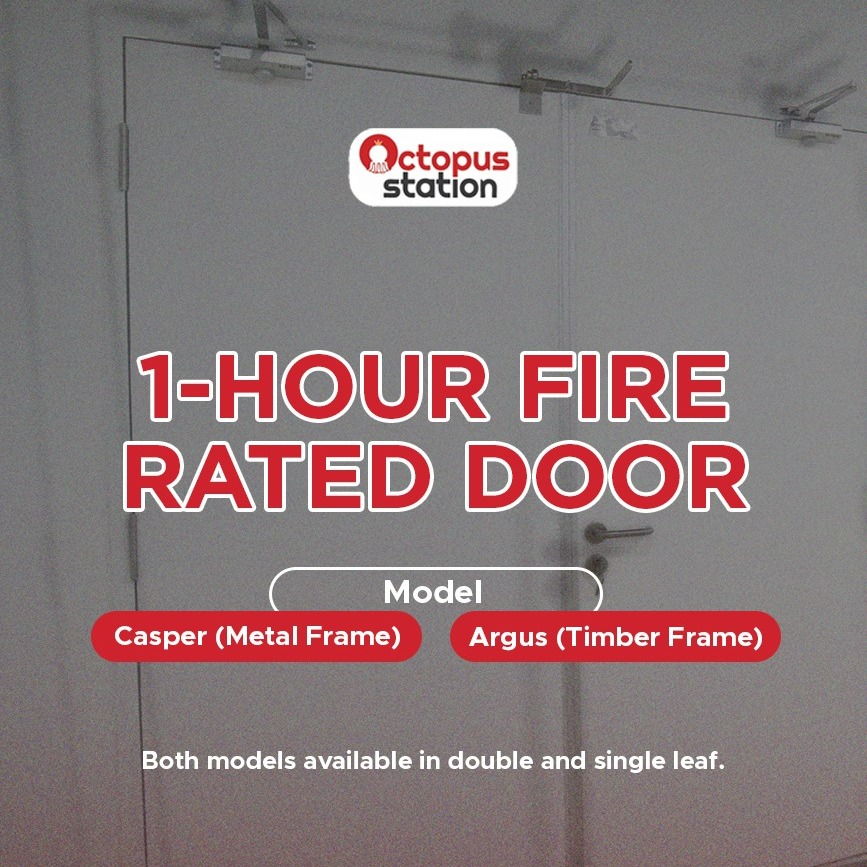 Introducing our 1-hour fire rated door... - Octopus Fire Door | Facebook