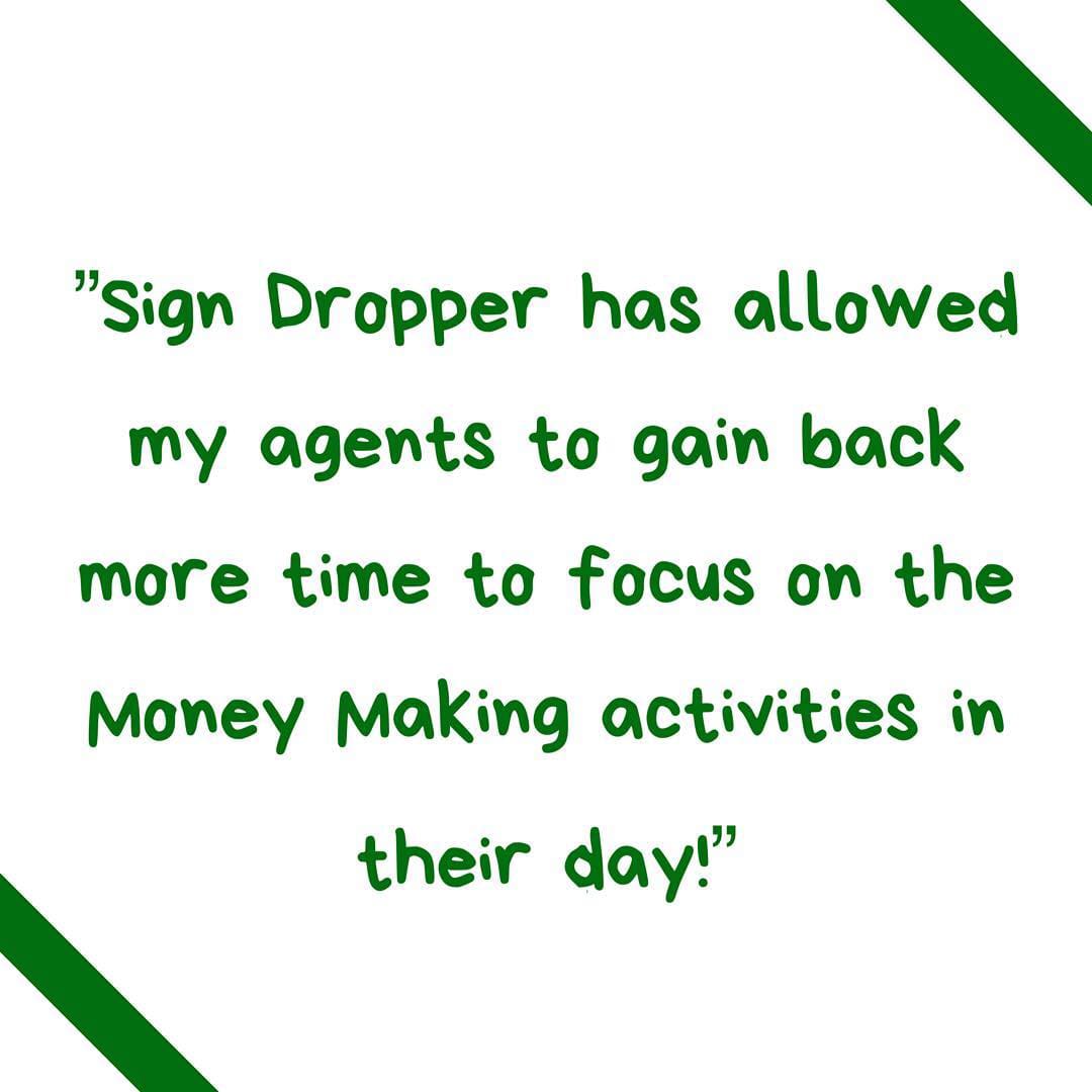 Sign Dropper | Canyon TX