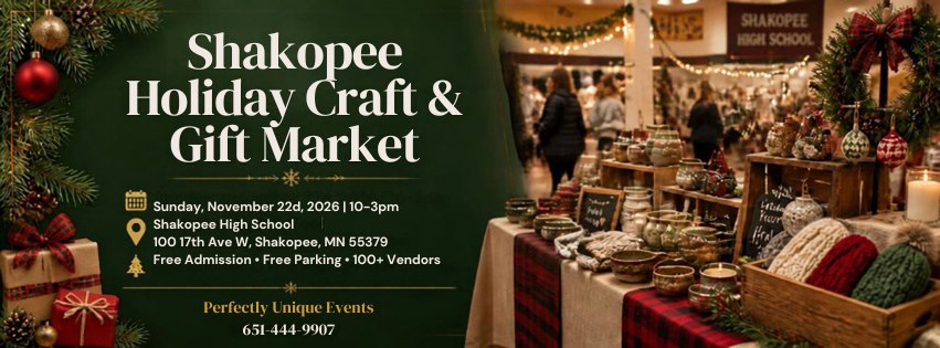 Shakopee Holiday Craft & Gift Market