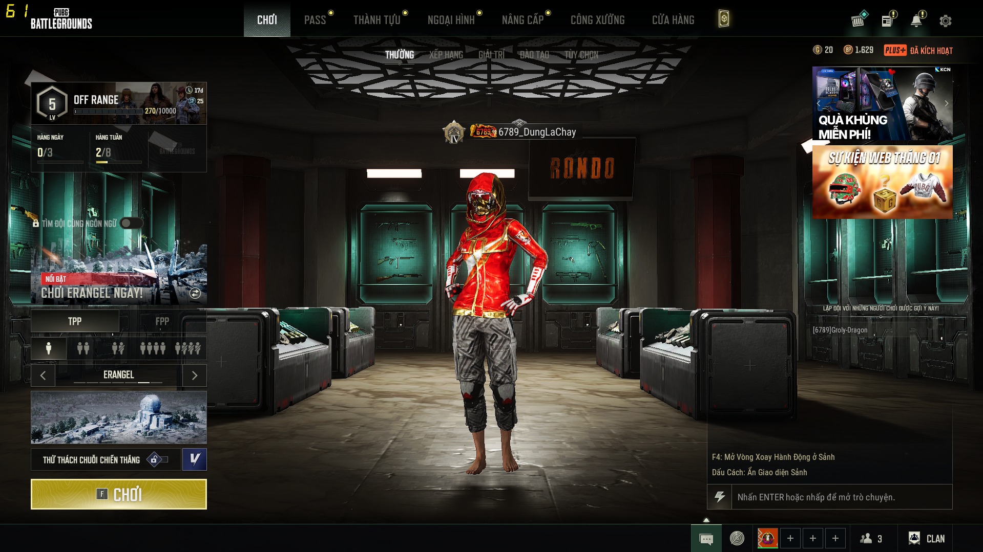 CỘNG ĐỒNG GIAO LƯU TRAO ĐỔI ACC PUBG PC - ADMIN DƯƠNG NGỐ | bay hoặc gl ...