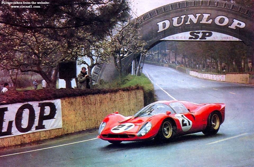 Ferrari 330 P4. 1967 24 Hours of Le Mans.